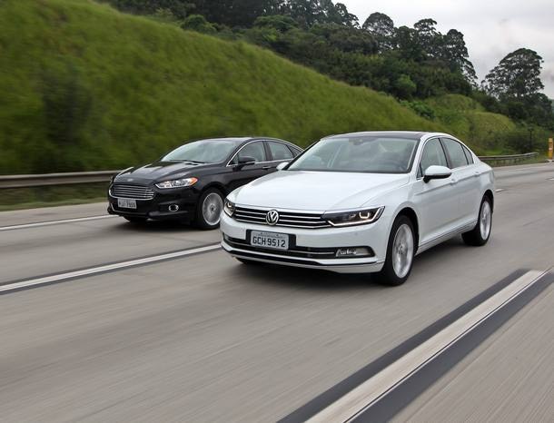 Volkswagen Passat X Ford Fusion