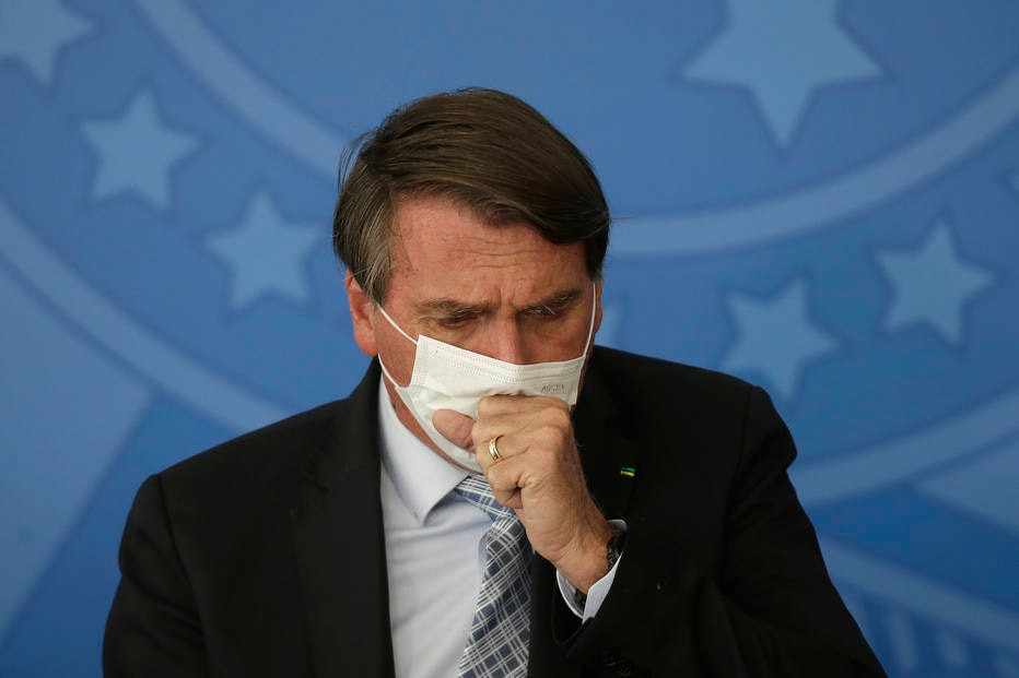 Bolsonaro máscara