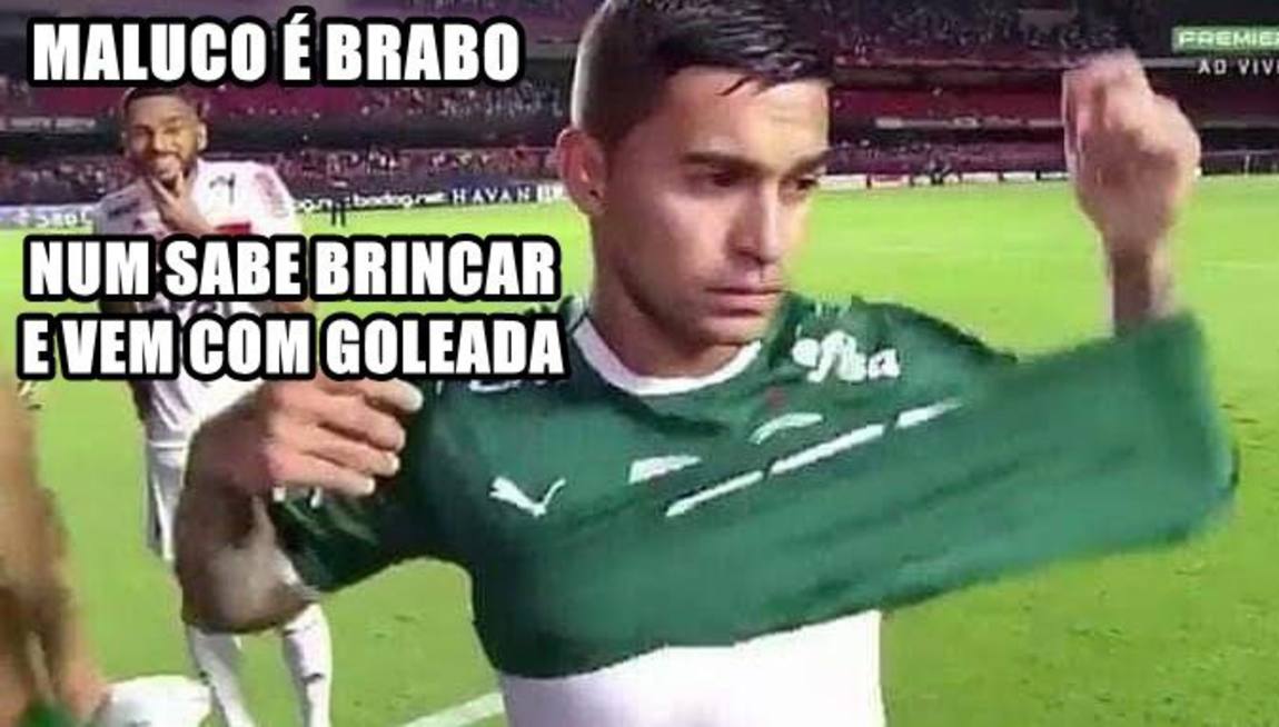 Confira os melhores memes e piadas da goleada palmeirense sobre o São Paulo  - Fotos - R7 Fora de Jogo