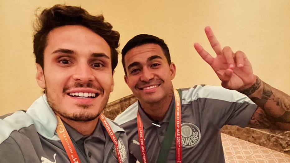 Parceria de sucesso! Veiga destaca dupla com Dudu: ''Fácil jogar com ele''
