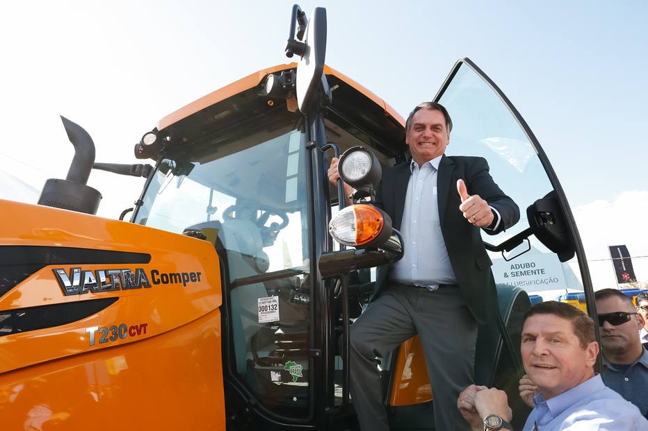 Jair Bolsonaro Trator Agrishow 2019
