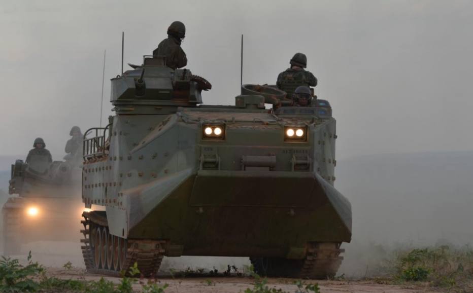 Tanques anfíbio Marinha