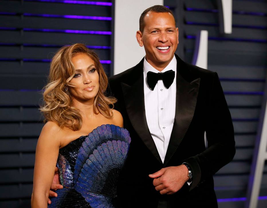 Jenniger Lopez e Alex Rodriguez