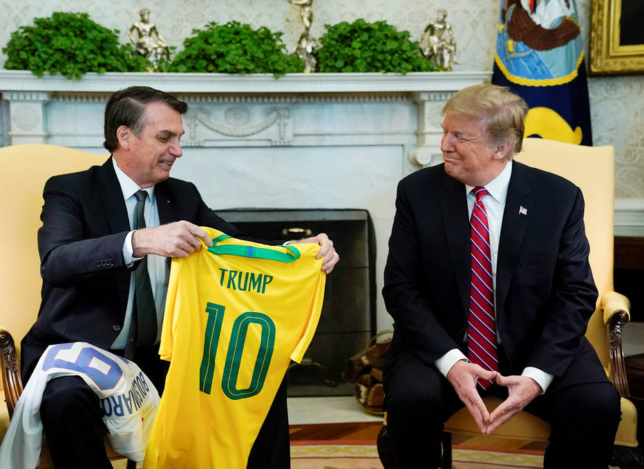 Bolsonaro e Trump