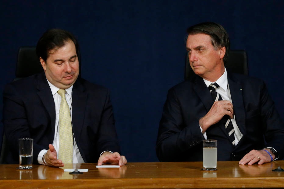 Bolsonaro e Maia