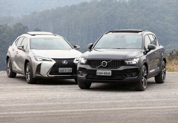 Lexus UX 250h x Volvo XC40 R-Design
