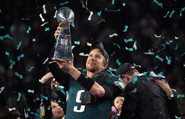 Resultado de imagem para Philadelphia Eagles ganhou pela primeira vez o título do Super Bowl
