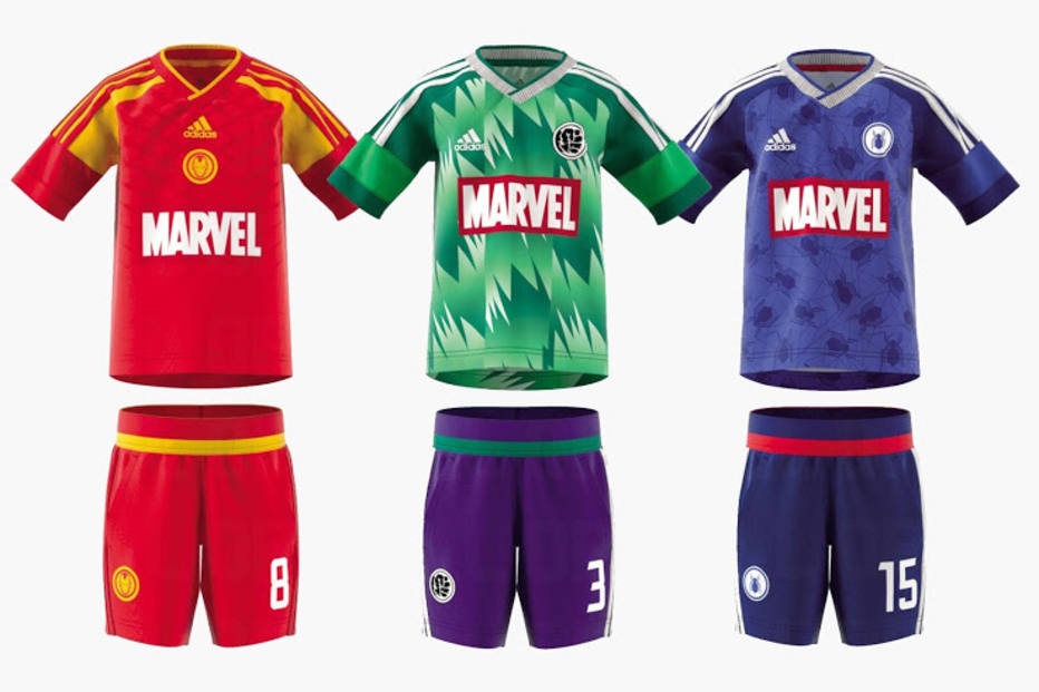 camiseta adidas marvel avengers
