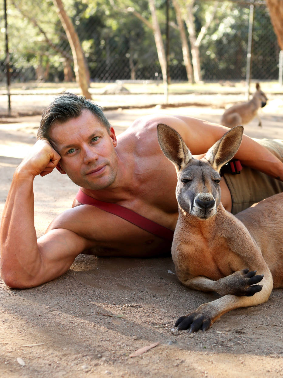 Imagem cedida por David Rogers, diretor do The Australian Firefighters Calendar