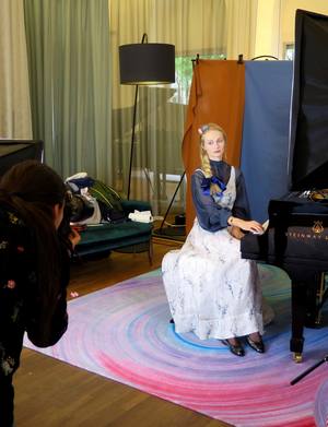 Fotógrafa Lilya Corneli recriou o quadro 