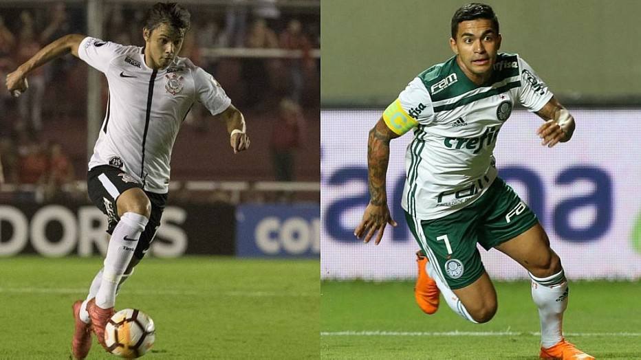 Sem 'brigões' e surpresas nas escalações de Corinthians e Palmeiras