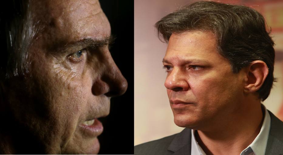 Bolsonaro e Haddad