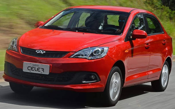 Carros com vendas insignificantes
