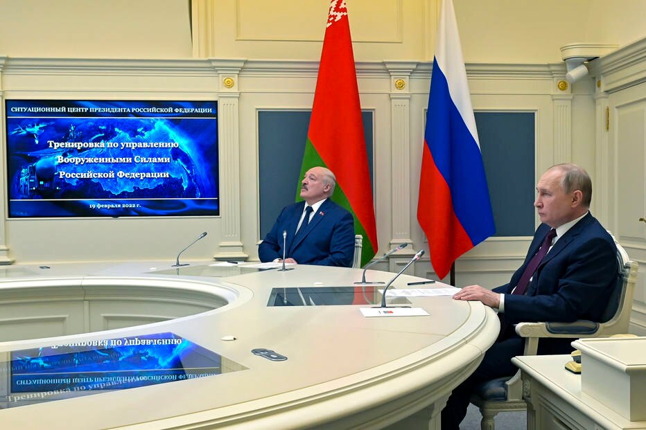 Rússia - Vladimir Putin - Alexander Lukashenko 