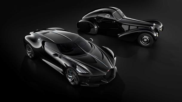 Bugatti La Voiture Noir custa R$ 70 milhões