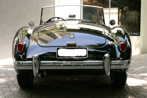 Carro do leitor - MG Model A 1958