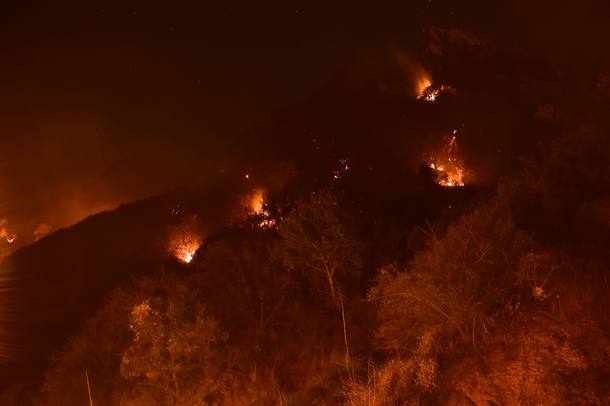 Incêndio na Califórnia