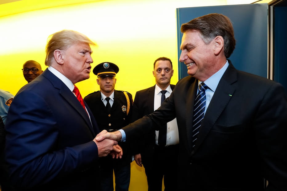 Trump e Bolsonaro na ONU