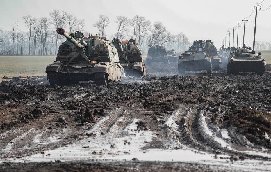 Rússia - Ucrânia - tanques 