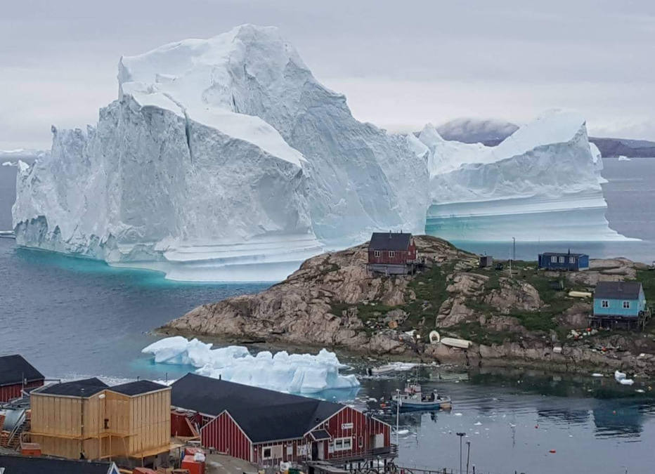 Iceberg na Groenlândia