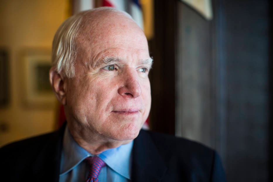 Senador republicano John McCain, do Arizona