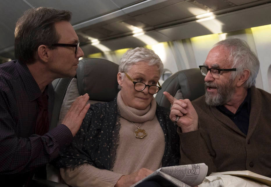 Christian Slater, Glenn Close e Jonathan Pryce em 