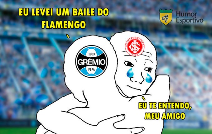 Os memes da goleada do Flamengo no Grêmio - Diário do Rio de Janeiro