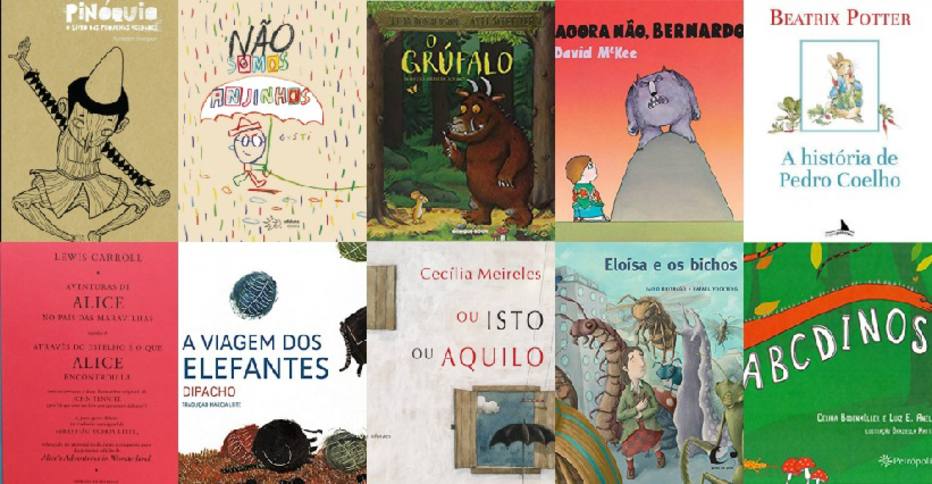 Livros para crianças na Feira da USP