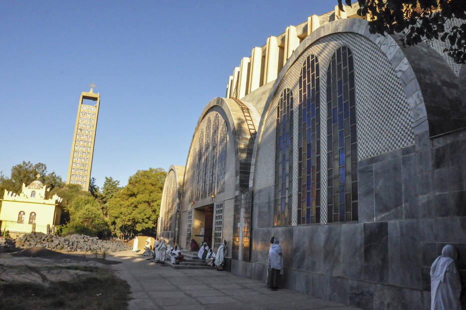 Hienas comeram os corpos de mortos em massacre na cidade mais sagrada da Etiópia Igreja de Santa Maria de Sião, em Tigray, Etiópia