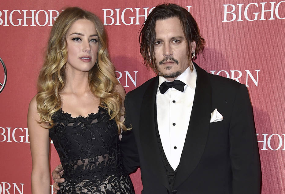 Amber Heard e Johnny Depp