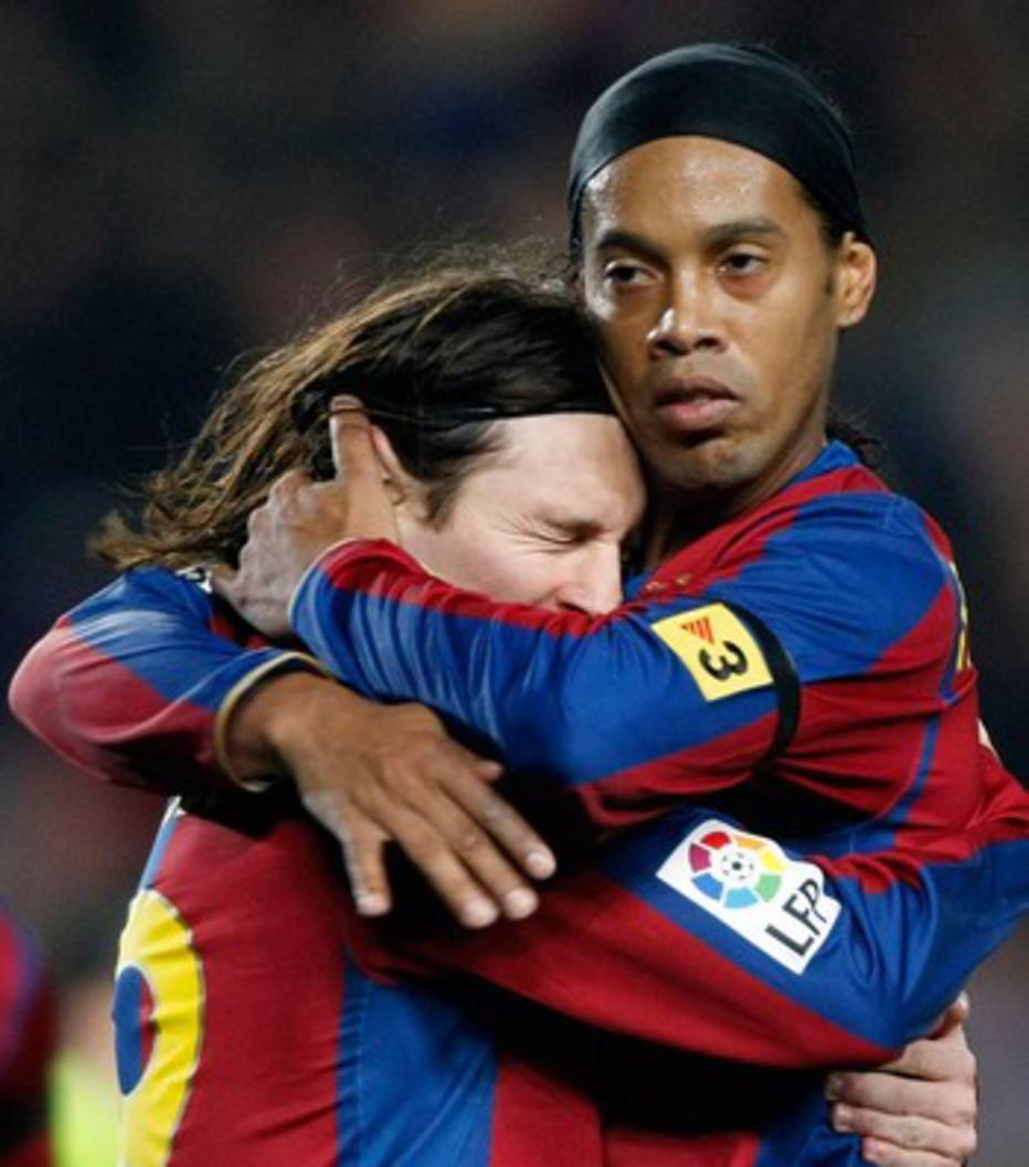 Ronaldinho Gaúcho admite: 'Sabia que Messi era melhor que 