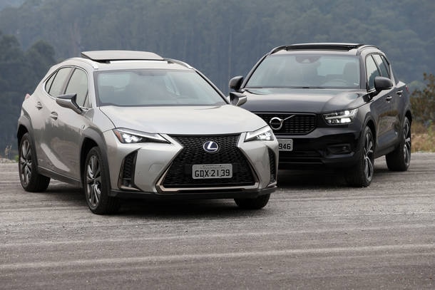 Lexus UX 250h x Volvo XC40 R-Design