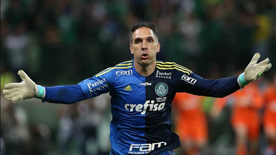 Fernando Prass, goleiro do Palmeiras