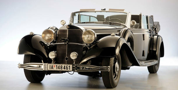 Mercedes-Benz de Hitler vai a leilão
