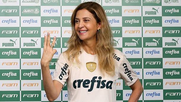 Leila Pereira quer ficar seis anos na presidência do Palmeiras