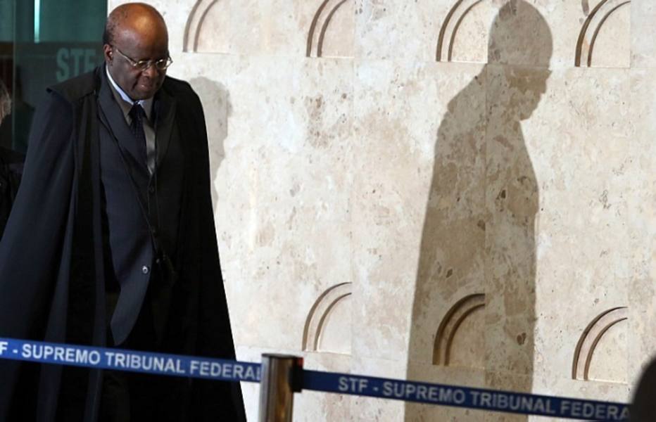 Presidente do STF, ministro Joaquim Barbosa
