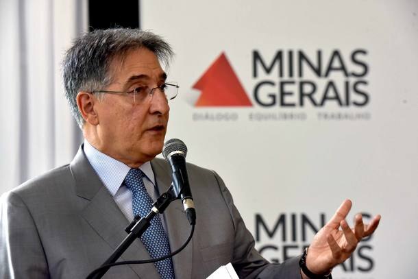 O governador de Minas Gerais, Fernando Pimentel