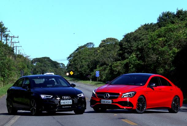 Audi RS3 Sedan x Mercedes-AMG CLA 45