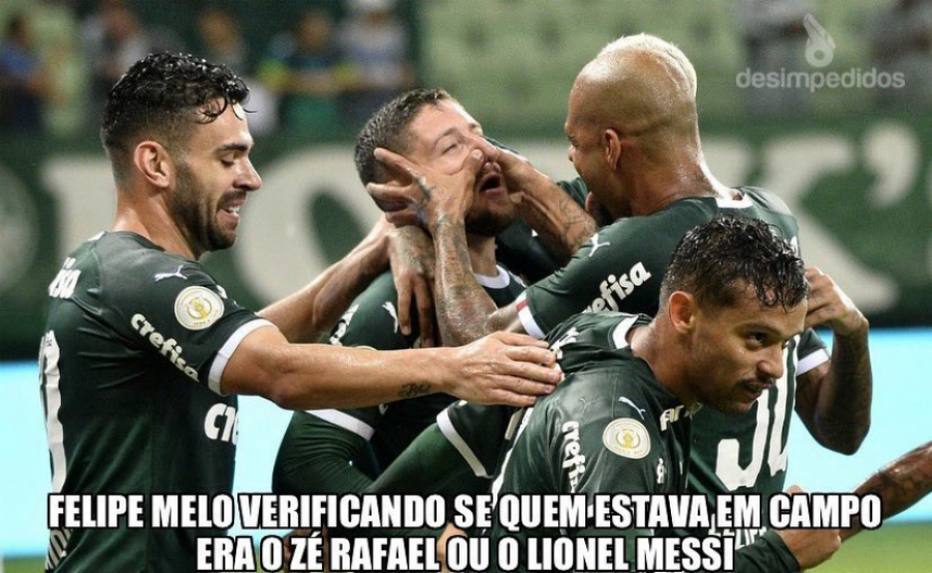 Os melhores memes da goleada do Palmeiras e da derrota do Corinthians