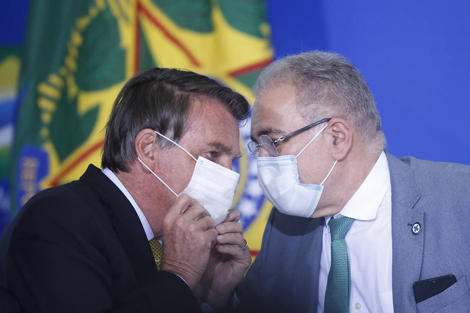 Bolsonaro e Queiroga