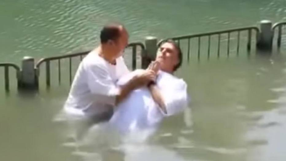 Batismo de Bolsonaro