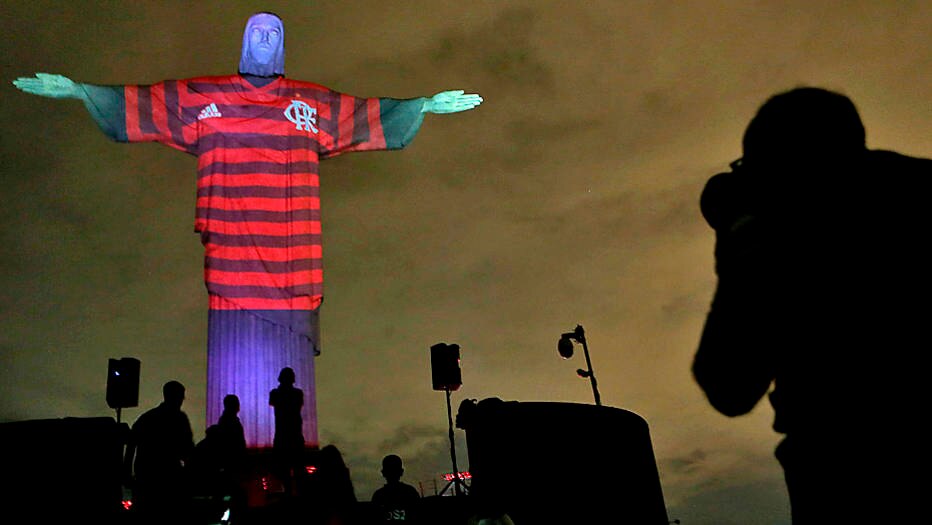 camisa do flamengo cristo redentor
