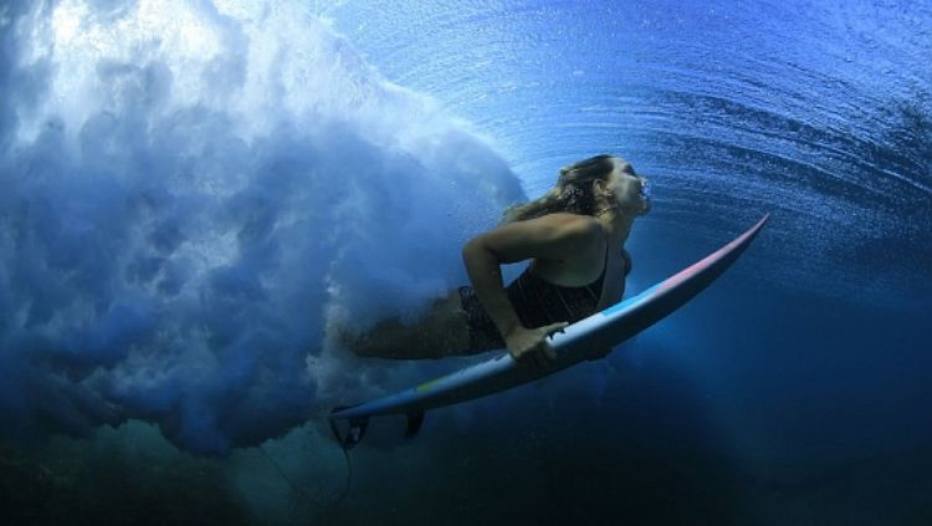 Maya Gabeira, surfista brasileira