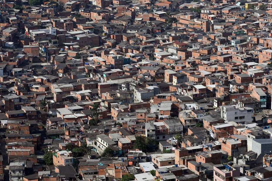 Oito estados com maior proporção de favelas estão entre os mais