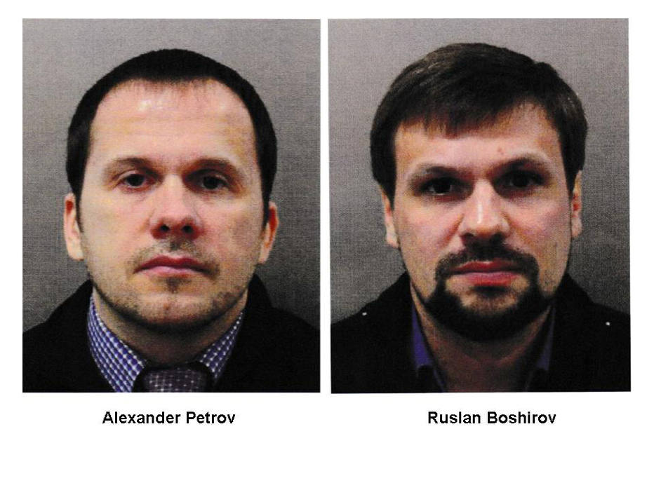 Alexander Petrov e Ruslan Boshirov