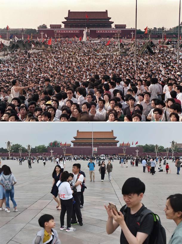 30 anos da repressão na Praça da Paz Celestial (Praça Tiananmen)