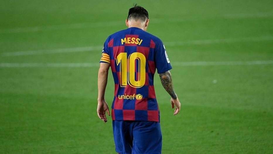 Messi está de saída do Barcelona