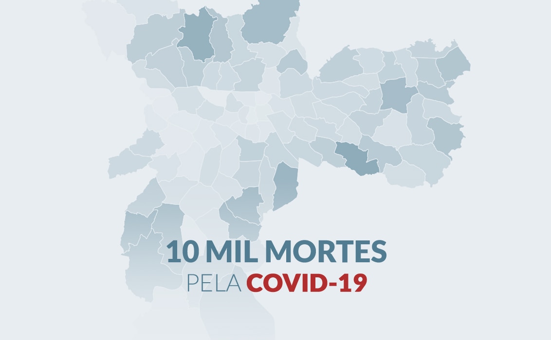 Cidade de São Paulo chega a 10 mil mortes por covid-19; conheça perfil das vítimas