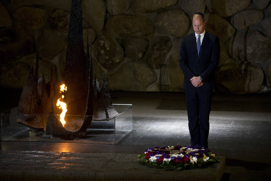 PrÃncipe William em Israel