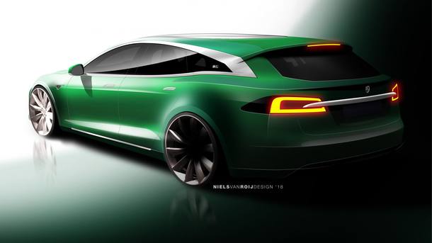 Tesla Model S Shooting Brake